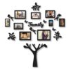 3d wall art family tree | Wooden Family Tree Photo Wall decoration - Image 2