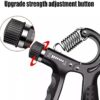Hand Grip Strengthener Adjustable Resistance Wrist Strengthener Forearm Gripper Hand Workout Strength Trainer with counter (Random colour) - Image 3