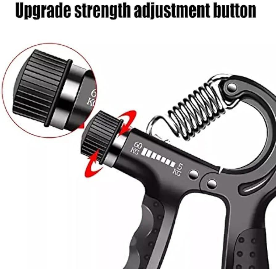 Hand Grip Strengthener Adjustable Resistance Wrist Strengthener Forearm Gripper Hand Workout Strength Trainer with counter (Random colour) - Image 3