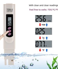 Alternative view of Portable Pen Digital Tester Tds 3 Meter Filter Measuring Water High Quality Purity(Random Color)