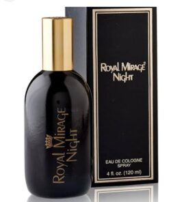 Royal Mirage Perfume Night Eau De Cologne Clic 100ml