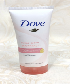 Dove Inner Glow Face Wash Gentle Exfoliating Facial Cleanser Size: 100g