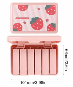 6 Pcs Dragon Ranee Matte Lipstick Set