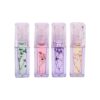 ( Pack Of 4) Flower Transparent Liquid Lip Oil 5ml