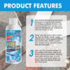 Stone Crystal Plating Cleaner Agent Stonework Polishing And Coating Agent Marble Tile Anti-Corrosion Incremental Crystal Stone Stain Remover With Box 100ml - Image 3