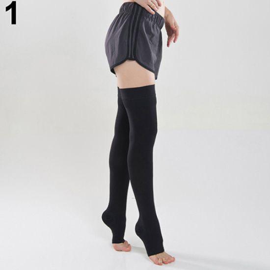 (pair ) School Uniform Dress Warm Woolen lycra Knee Warmers half foot length (black) - Image 2