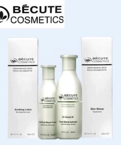 BeCute Whitening & Brightening Skin Polisher With Activator - Volume 20% Activator (200ml) - Dust-Free Blonder (100gm)
