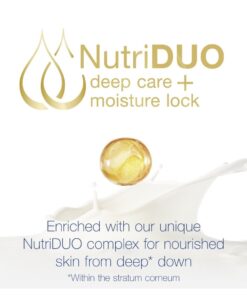 Dove Silky Moisturizing Body Cream (300 ml) - High Nutrients and Rich Essential Oils