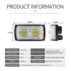 2 Lens Dolphin Projector LED Light for bikers and Cars (1 pc) - Image 2