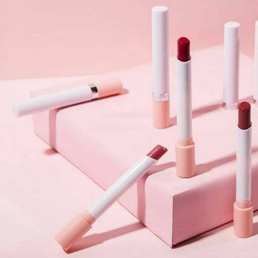 4 Pcs High Pigment Warda Beauty Little Smoke Mate Lipstick - Random Color - Image 4
