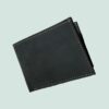 Neubic cow Leather Plain Wallet Men Short Wallet Purse Small Vintage Wallets Card Holder ( black ) - Image 3