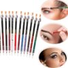 ( Pack of 6 )2 in 1 colors eye pencil multipurpose Eye Pencil (Random color) - Image 5