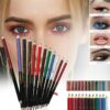 ( Pack of 6 )2 in 1 colors eye pencil multipurpose Eye Pencil (Random color)