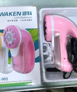 Waken WK-905 Portable Lint Remover Rechargeable With Extra Blade USB Portable Clothes Shaver for Fluff Pilling Fabric Shaver Lint Remover