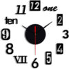 DIY Wall Clock - 3D Wooden wall clock Decor