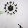 Retro Design 3D Wooden wall clock for Living Room Retro Decor Wall Clock - Image 3