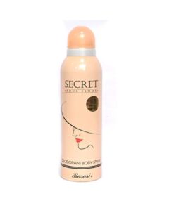 Rasasi Secret Pour Femme Deodorant Body Spray - 200ml | Best Quality Body Spray | 4 Hours Long-Lasting | Best Body Spray For Women