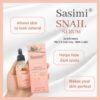 Sasimi Snail Serum High Quality Anti Aging Moisturizing & Whitening Serum For Pores & Acne 30Ml
