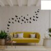 (pack of 30) 3D Wooden Butterfly Wooden Wall Decoration Items for Home