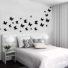 Buy One Get One Free 3D Wooden Sparrow ( Pack off 30 ) And Butterfly ( Pack off 30 ) Wooden Wall Decoration Items for Home, Bedrooms Inspire Kids and Look Decent - Image 3
