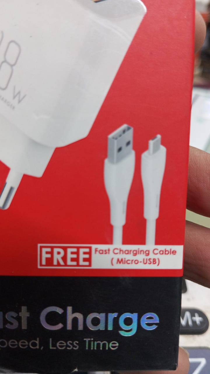 Itel 18w QC3.0 Fast charge Adapter with Fast charging with Micro Cable - Image 2