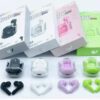 Air 31 Earbuds Wireless Earbuds With Crystal Transparent Case With Type-C Charging | Earbuds Bluetooth 5.3 - With Pouch - Random Color - Image 3