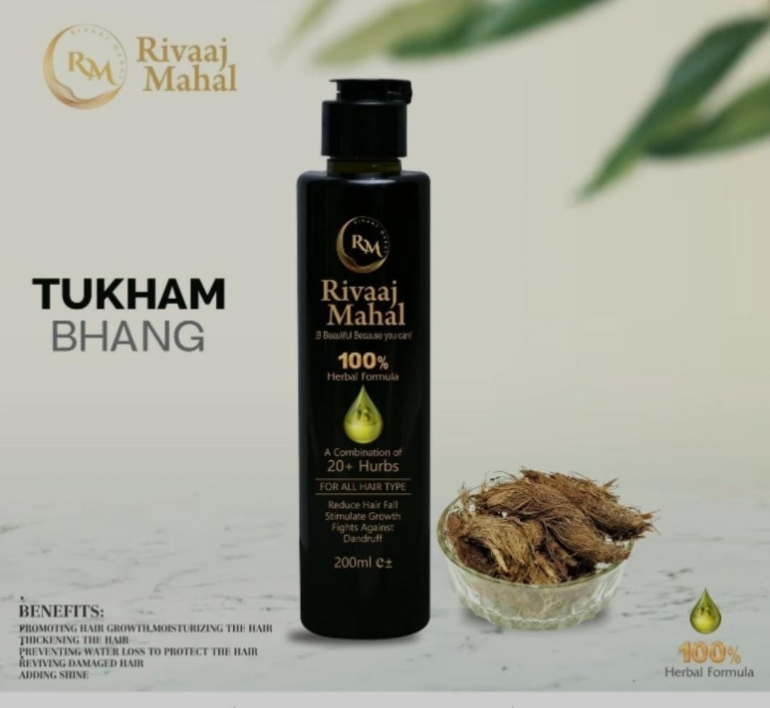 Rivaaj Hair Oil Hair Food Organic Hair Problem Solution 200 ml | Best Quality Hair Food Oil - Image 2