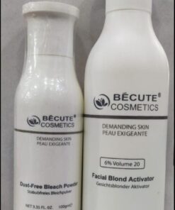 Becute skin polish set - Becute Bleach Powder & Facial Blonde Activator
