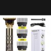 Metal Body - Vintage T9 Trimmer and Hair Clipper Cutting Machine For Men | Dragon Design | Golden Color Trimmer - Image 4