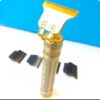 Metal Body - Vintage T9 Trimmer and Hair Clipper Cutting Machine For Men | Dragon Design | Golden Color Trimmer - Image 3