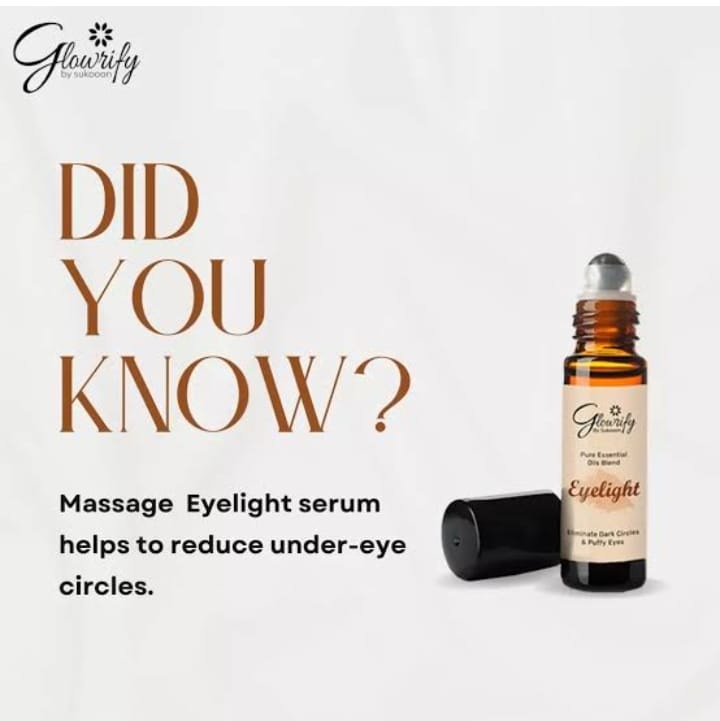 Glowrify Eyelight Serum - Eliminates Dark Circles Around Eyes & Puffy Eyes 10 ML - Image 3