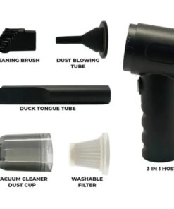 Powerful 3-in-1 Cordless Handheld Vacuum Cleaner with LED Light - Wet & Dry