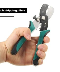 8 Inch Wire Stripper Cable Cutting Scissor Stripping Pliers Cutter Hand Tools | Best Quality Hand Tools ( Random Color )