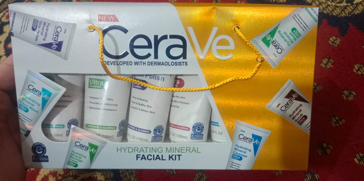 Pack of 6 CeraVe Hydrating Mineral Facial Kit | Best Quality Hydrating Mineral Facial Kit - Image 4