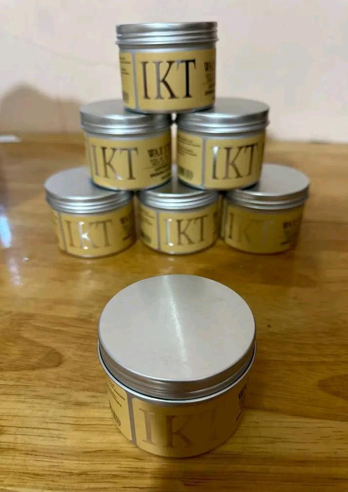 IKT Hair Styling Gel Wax | Styling Hair Frizz Fixed Fluffy Men Styling Wax Edge Control 130g - Image 5
