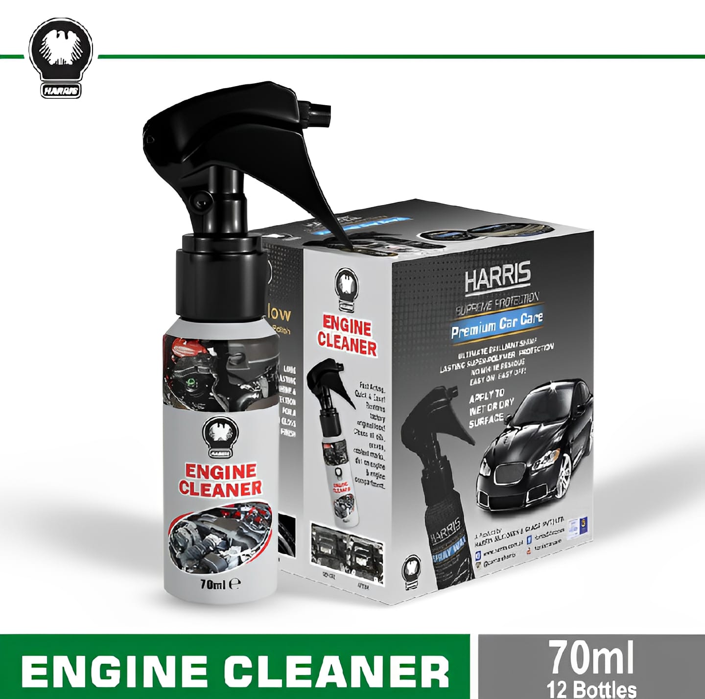 Pack of 12 Engine Cleaner | Best Quality Engine Cleaner Spray for Bike & Car 70ml - Image 2