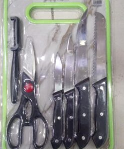 6 in 1 Stainless Steel Knives Set– For meat