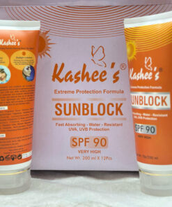01 Pc Kashee's Sunblock SPF 90 - Extreme Protection Formula | Fast Absorbing Water Resistant UVA