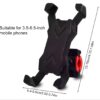 Mobile Phone Holder Stand for Bicycle & Motorcycle – Universal 360° Rotation Mount ( random color) - Image 4