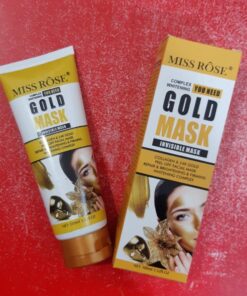 Miss Rose Original Gold Mask | Invisible Mask Collagen & 24k gold peel of facial mask repairing & Brightening & firming whitening complex
