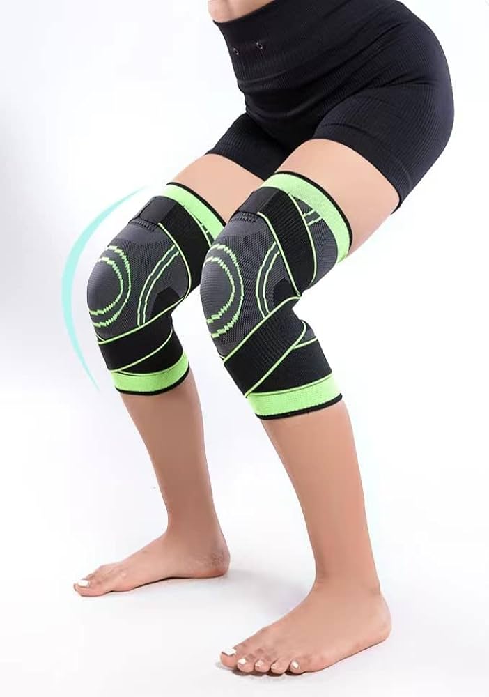 1 Pc Knee Support Patela Belt Elastic Bandage Tape Sport Strap Straps Knew Pad Protector Band For Knee Brace (random color) - Image 3