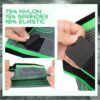 Knee Support Band for Pressure Weaving with 3D Weave Protection Against Injury Pressure Adjustable Knee Support for Men and Women - Image 3