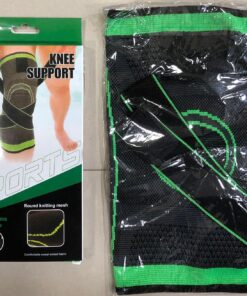 Knee Support Band for Pressure Weaving with 3D Weave Protection Against Injury Pressure Adjustable Knee Support for Men and Women