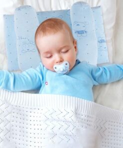 Shaping Baby Pillow – Baby Pillow Sleep Positioner New Bedding Neck Support Kids Anti Roll Pillow(Random Colors)