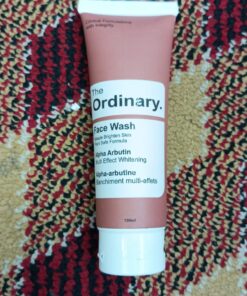 The ordinary face wash with Alpha arbutin in 100 ml / All skin types face wash Hydrating face wash