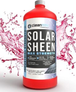 Solar Sheen – Premium 200ml Solar Panel Cleaner | High-Performance