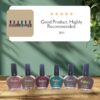 Pack Of 06 Kashee's Nail Polish - Kashee's Nail Paint For Girls - Kashee's Peel Off Nail Paint ( Random Color ) - Image 2