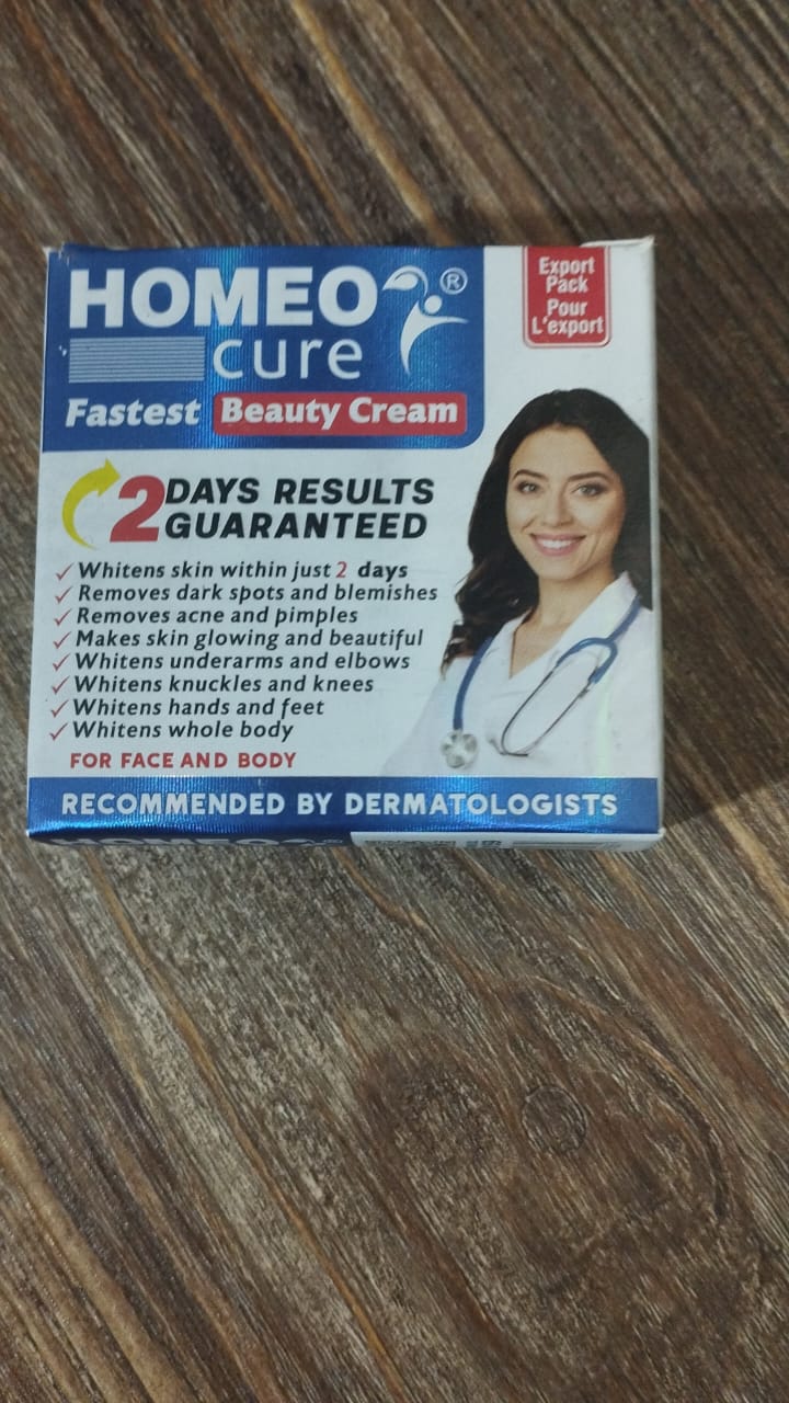 Homeo Cure Beauty Cream Highly Concentrated Fastest 2 Days Results Guaranteed - Image 3