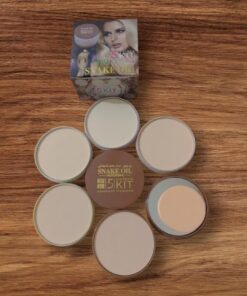 Pack Of 01 - 5 in 1 | Multi-Shade Face Powder Palette with Mirror | Compact Makeup Kit for All Skin Tones | Natural Finish & Easy Blending