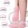 01 Pair Silicone Jelly Socks Gel Moisturizing Socks Foot Care Protector